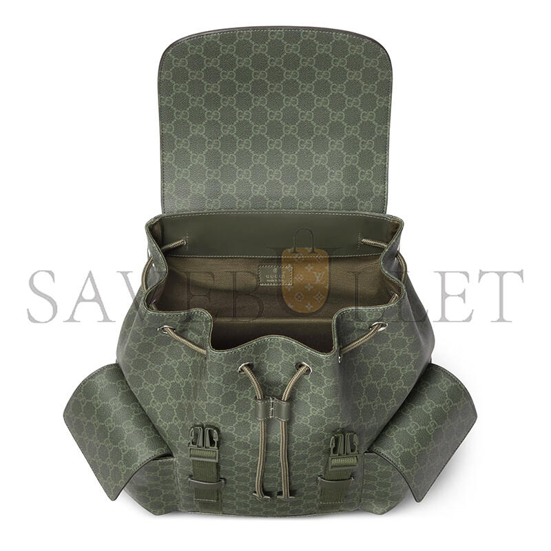 GUCCI GG MONOGRAM LARGE BACKPACK ‎792080 (46*35*12cm)